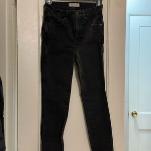 Madewell 10” high-rise skinny jeans
